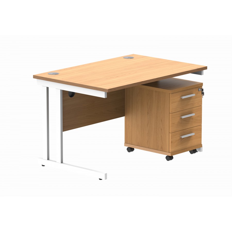 Core Desk With Underdesk Pedestal